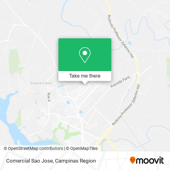 Mapa Comercial Sao Jose