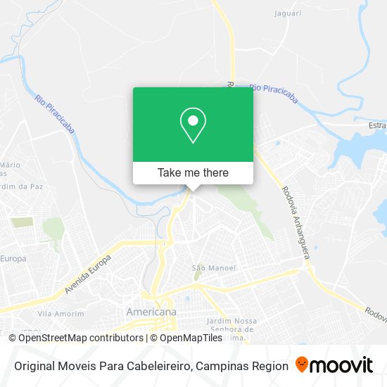 Mapa Original Moveis Para Cabeleireiro