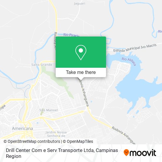 Drill Center Com e Serv Transporte Ltda map