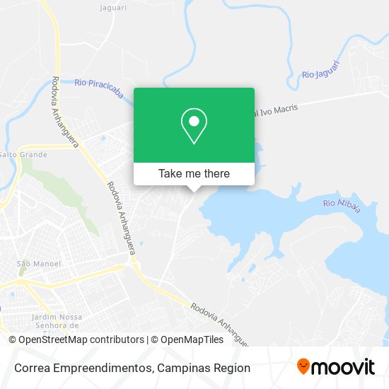 Mapa Correa Empreendimentos