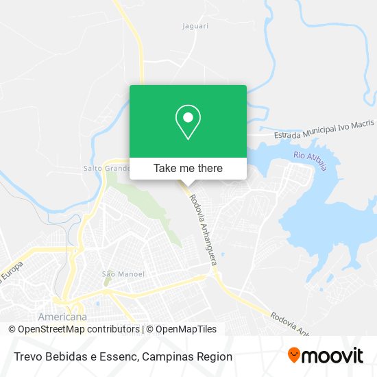 Trevo Bebidas e Essenc map