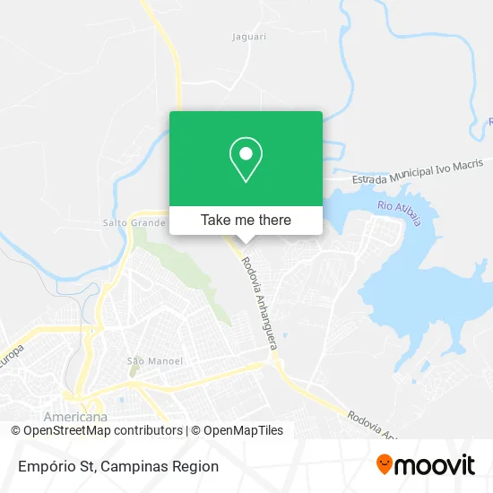 Empório St map