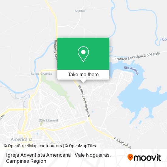 Igreja Adventista Americana - Vale Nogueiras map