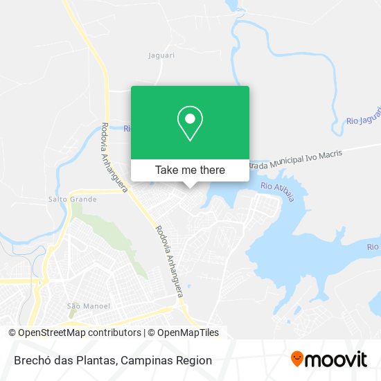 Brechó das Plantas map