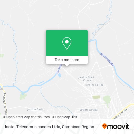 Isotel Telecomunicacoes Ltda map