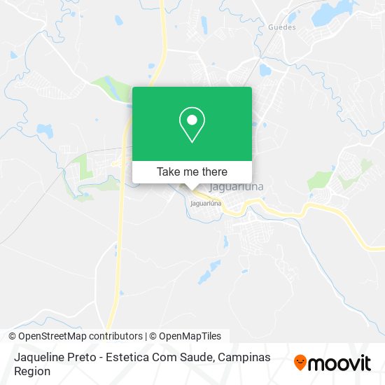 Jaqueline Preto - Estetica Com Saude map