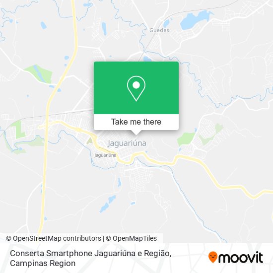 Conserta Smartphone Jaguariúna e Região map