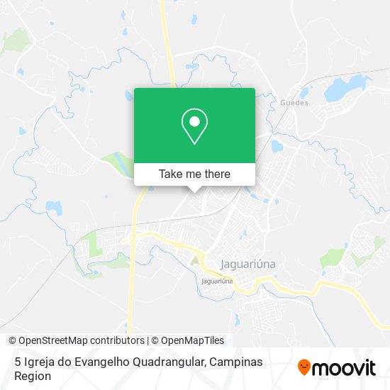 5 Igreja do Evangelho Quadrangular map
