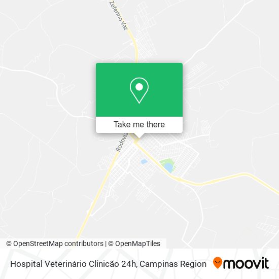 Hospital Veterinário Clinicão 24h map