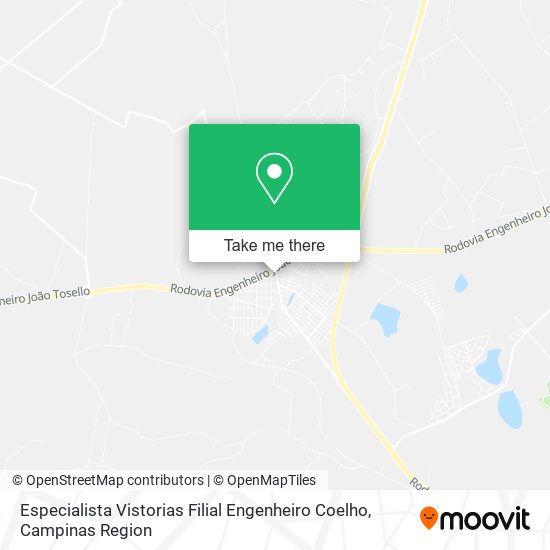 Especialista Vistorias Filial Engenheiro Coelho map