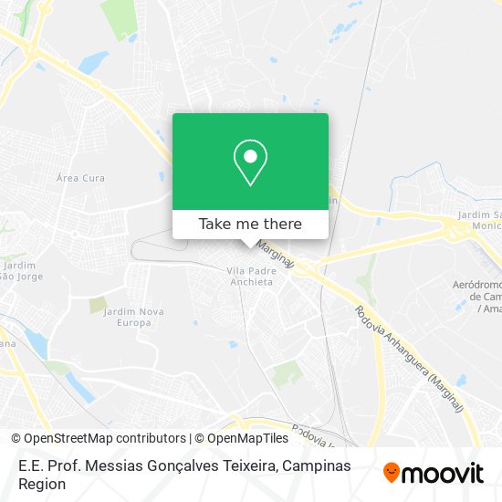 E.E. Prof. Messias Gonçalves Teixeira map