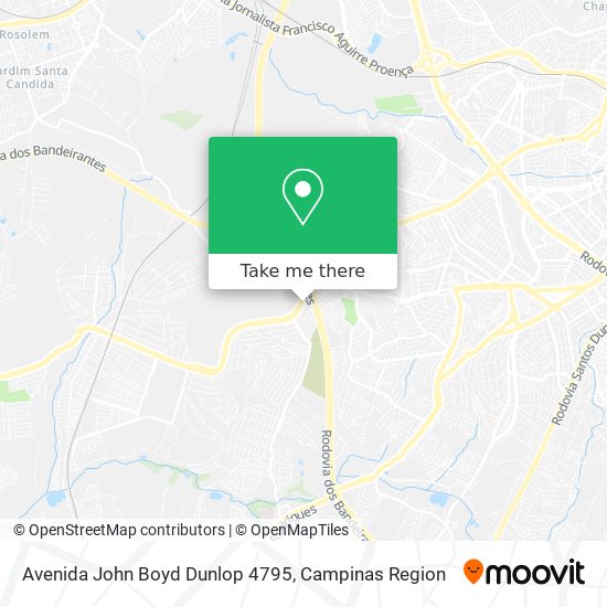 Avenida John Boyd Dunlop 4795 map