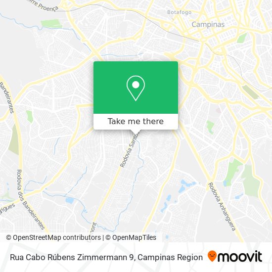 Rua Cabo Rúbens Zimmermann 9 map