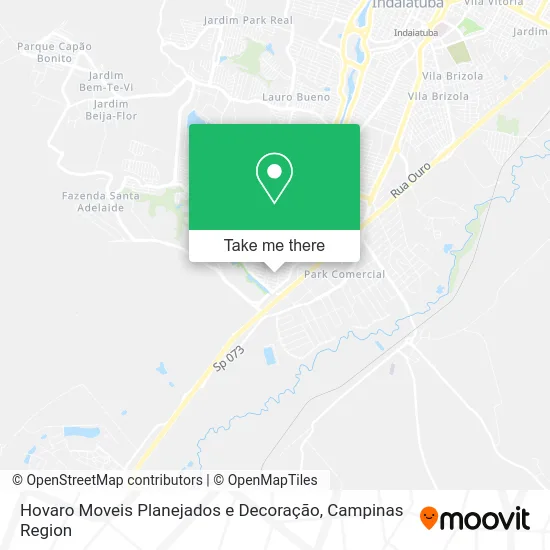 Hovaro Moveis Planejados e Decoração map