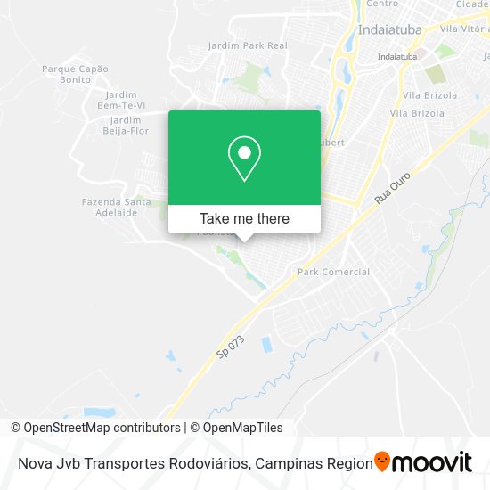 Nova Jvb Transportes Rodoviários map