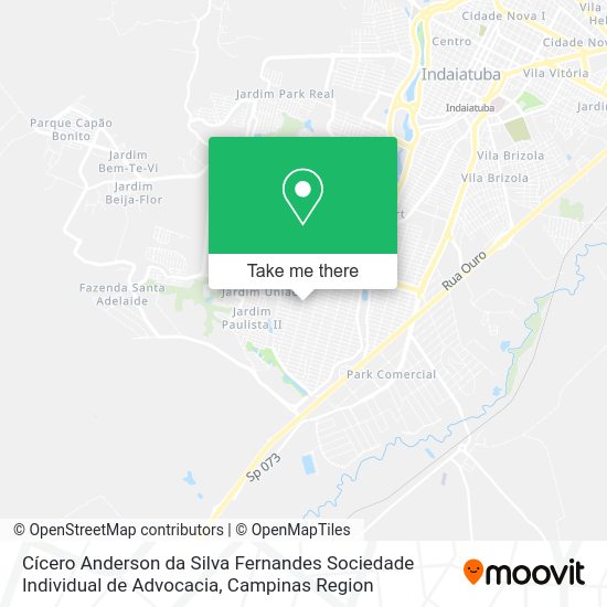 Cícero Anderson da Silva Fernandes Sociedade Individual de Advocacia map