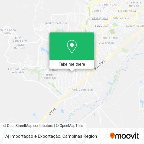 Aj Importacao e Exportação map