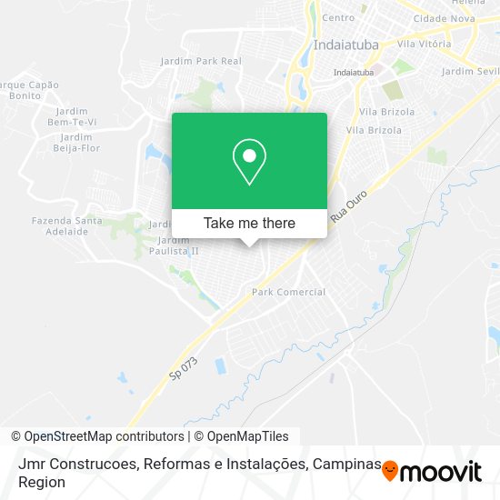 Jmr Construcoes, Reformas e Instalações map