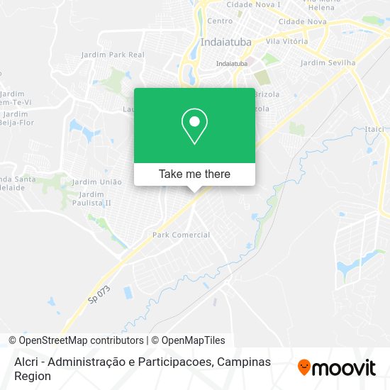 Alcri - Administração e Participacoes map