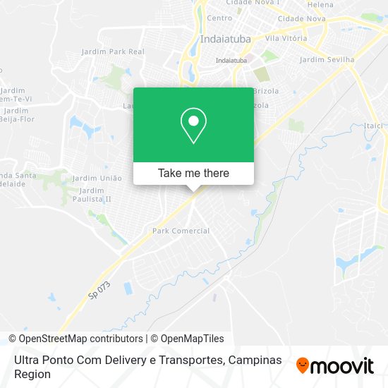 Ultra Ponto Com Delivery e Transportes map