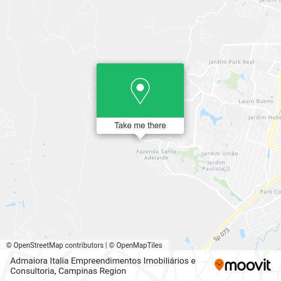 Admaiora Italia Empreendimentos Imobiliários e Consultoria map