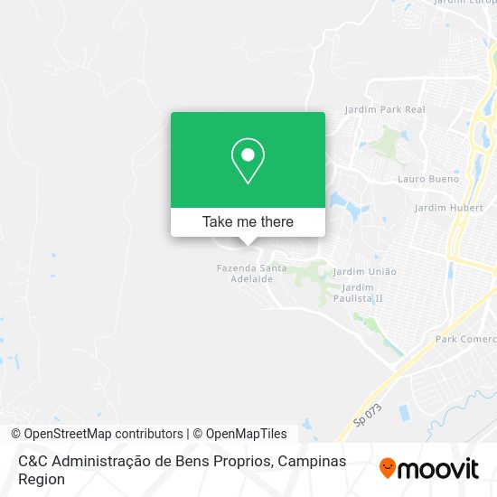 C&C Administração de Bens Proprios map