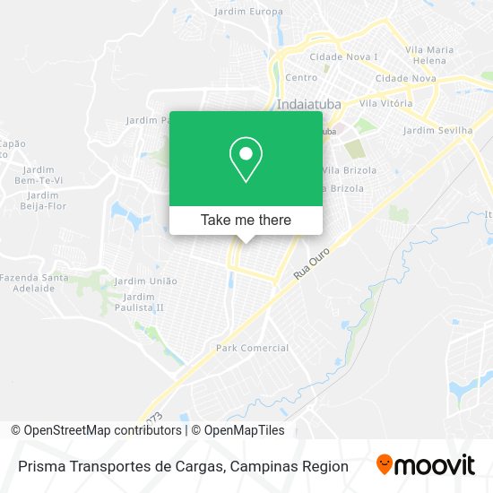 Prisma Transportes de Cargas map