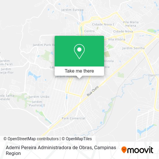 Ademi Pereira Administradora de Obras map