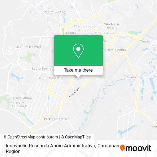 Innovaclin Research Apoio Administrativo map