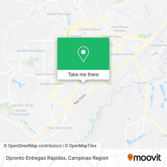 Dpronto Entregas Rápidas map