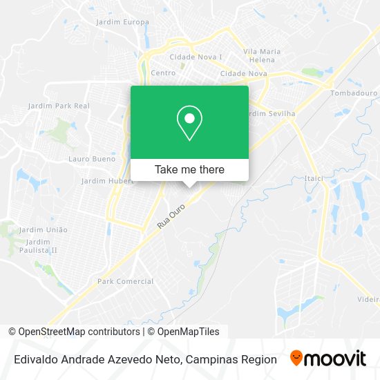 Edivaldo Andrade Azevedo Neto map
