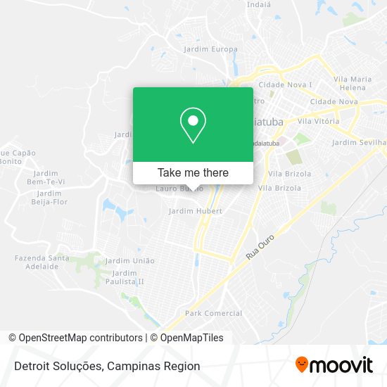 Detroit Soluções map