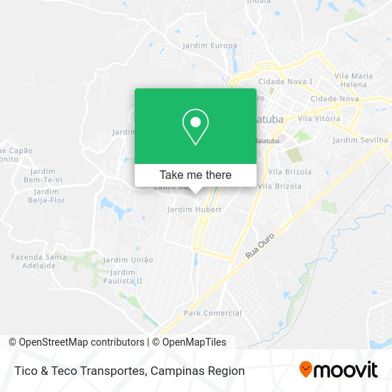 Tico & Teco Transportes map