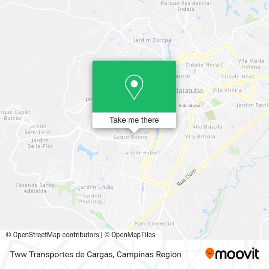 Tww Transportes de Cargas map