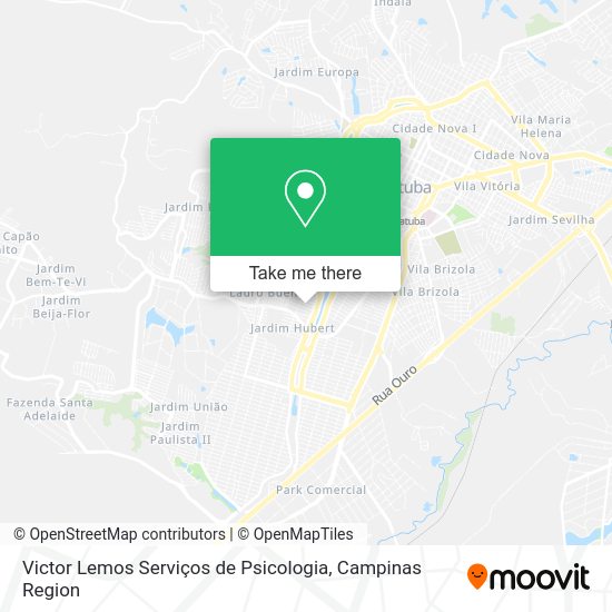 Victor Lemos Serviços de Psicologia map