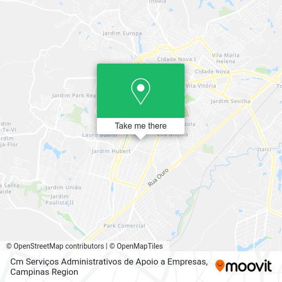 Cm Serviços Administrativos de Apoio a Empresas map