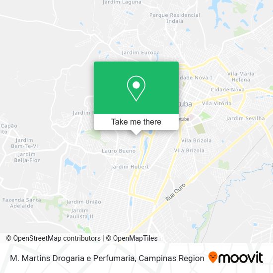 M. Martins Drogaria e Perfumaria map