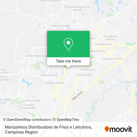 Marquinhos Distribuidora de Frios e Laticínios map