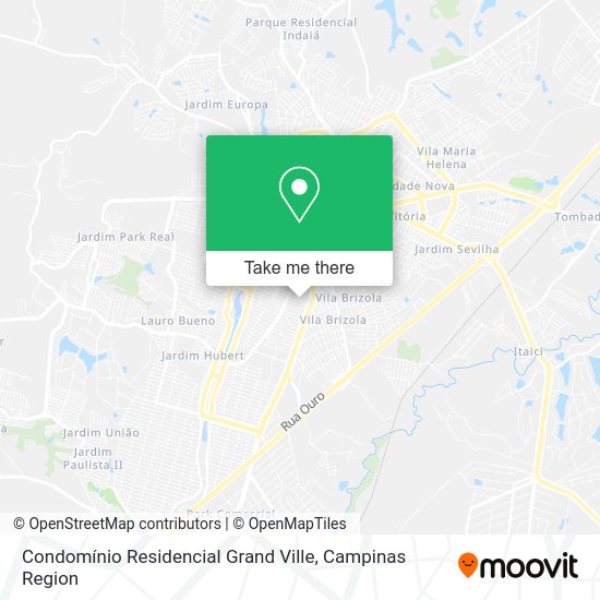 Condomínio Residencial Grand Ville map