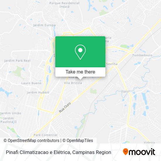 Pinafi Climatizacao e Elétrica map