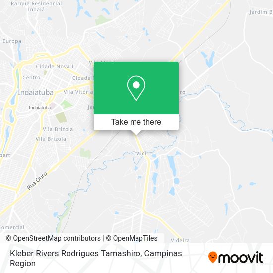 Kleber Rivers Rodrigues Tamashiro map