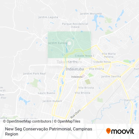 New Seg Conservação Patrimonial map