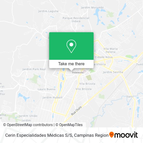 Cerin Especialidades Médicas S / S map