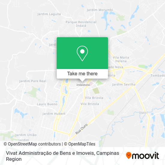 Vivat Administração de Bens e Imoveis map