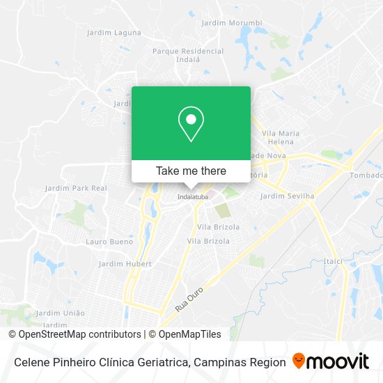 Celene Pinheiro Clínica Geriatrica map