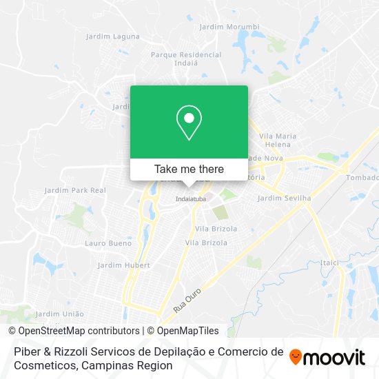Piber & Rizzoli Servicos de Depilação e Comercio de Cosmeticos map