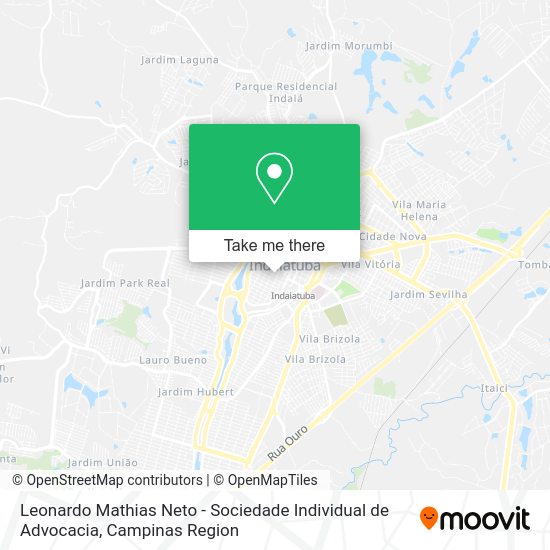 Leonardo Mathias Neto - Sociedade Individual de Advocacia map