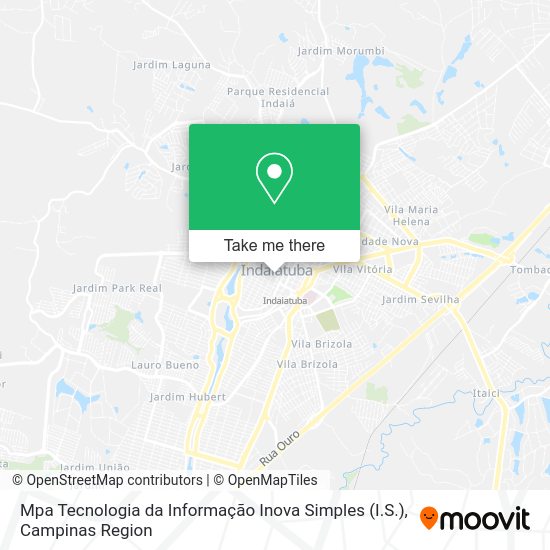 Mpa Tecnologia da Informação Inova Simples (I.S.) map