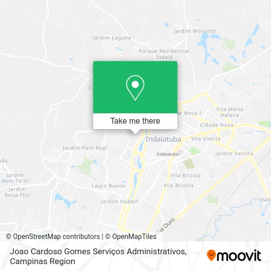 Joao Cardoso Gomes Serviços Administrativos map