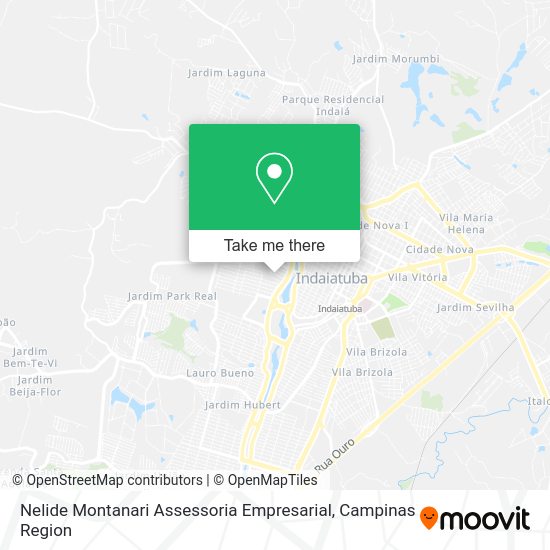 Nelide Montanari Assessoria Empresarial map